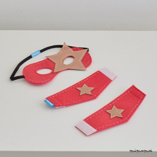 Pink SuperHero Dress Up Set