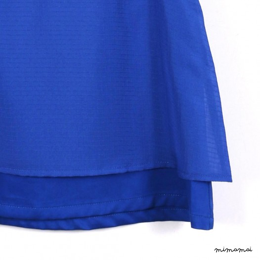 Overlay Top blue