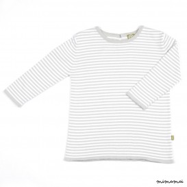 Dottie Top Silver Stripe