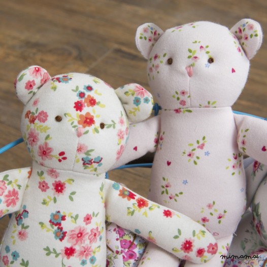 Hearts & Flowers Teddy Toy