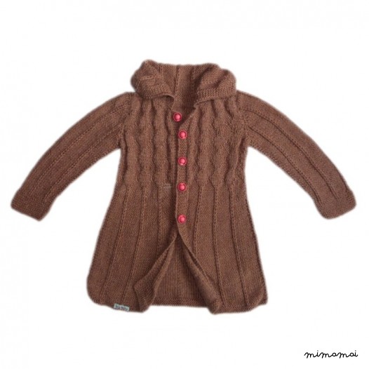 Sara Cable Knit Coat
