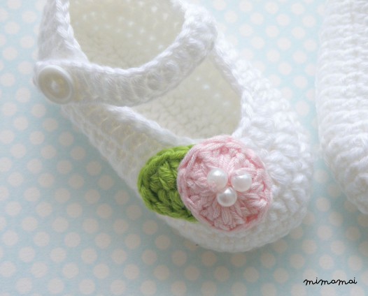 White Crochet Ballerina