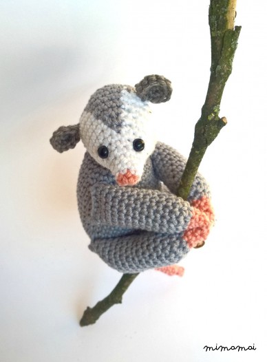 Opossum Stuffed Animal, Opossum Plush