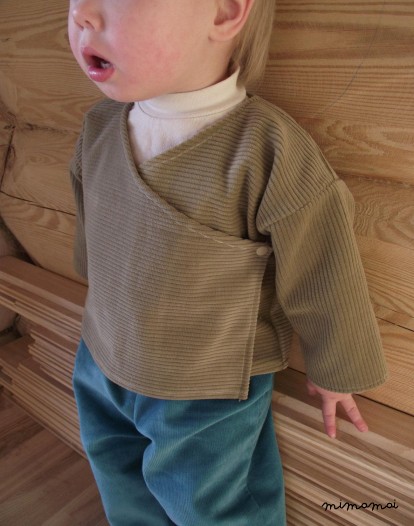 Natural bolero jacket