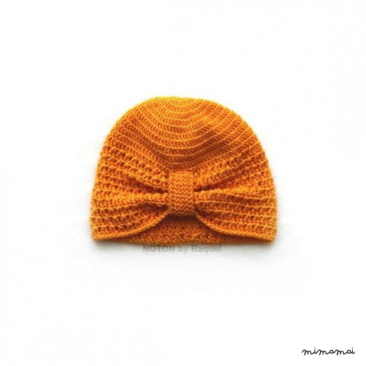 Ragazze all'uncinetto cappello, cappello Turban, turbante di ragazze
