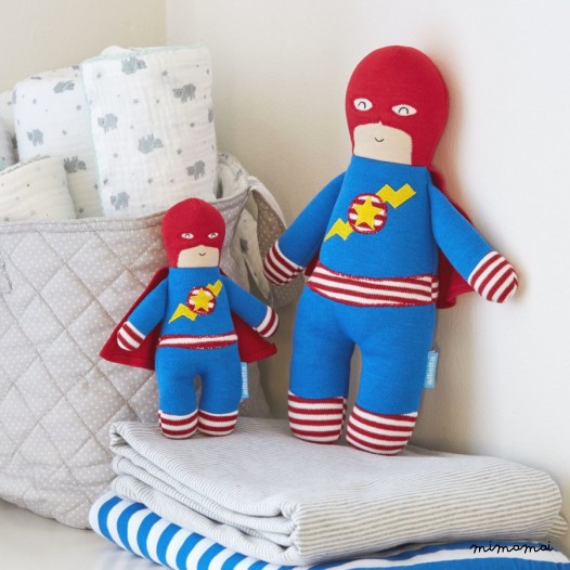 Superhero Baby Rattle