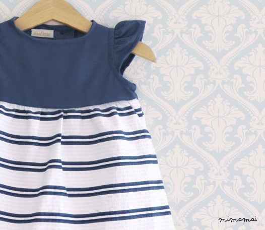 Baby girl dress and diaper cover set