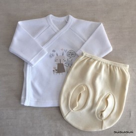 Conjunto cruzado con ranita Contigo