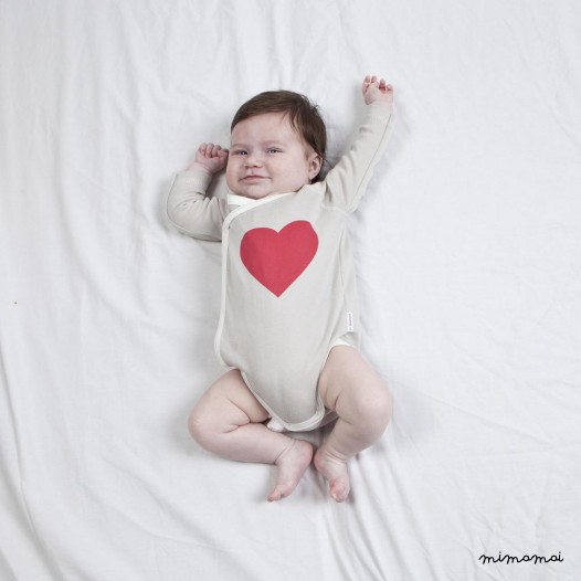 Mum and Baby Heart Pyjamas