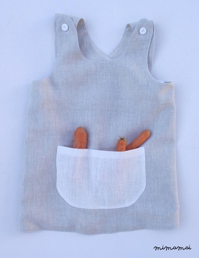 Young gardener pinafore