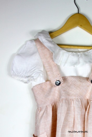 Poppies linen dress