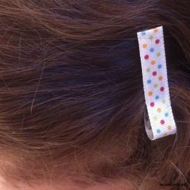 Pair of Madison Small Dots hairclips