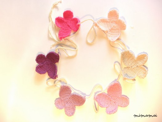Butterfly garland - Nursery garland