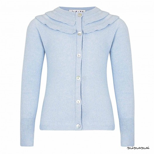 Mila Cardigan Cashmere Blue
