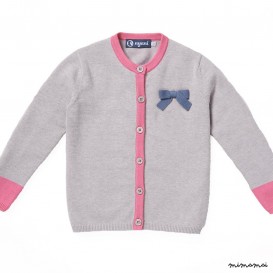 Cardigan HENRIETTE foggy