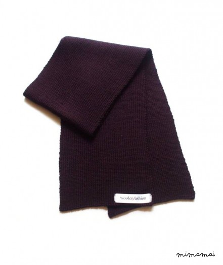 Children's knitted merino wool scarf/woolen scarf/toddler scarf