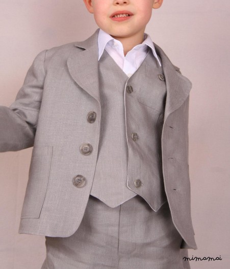 Linen vest