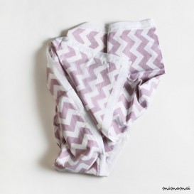 Ewald Blanket white purple