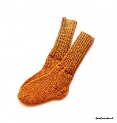 Babies/Children's knitted Merino wool Knee-high ribbed Socks/stockings