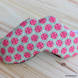 Masque de nuit &ndash; Fleurs roses