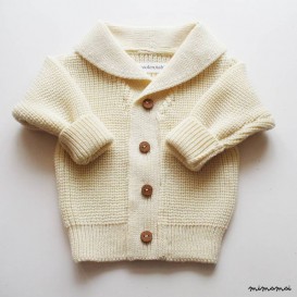 Babies/Children's/Toddlers Merino wool Shawl collar Cardigan/sweater/coat cardigan