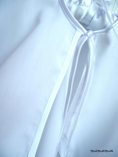 Natural christening cape