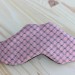 Sleep Mask Moustache - Pink bow