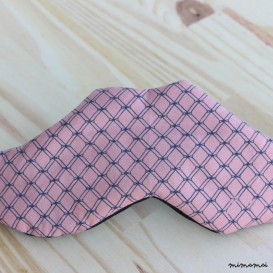 Masque de nuit &ndash; Petits noeuds-rose