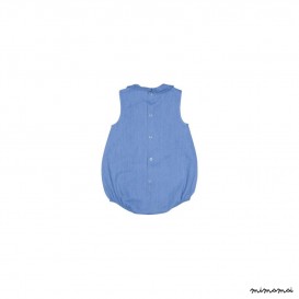 Barboteuse en denim Auguste