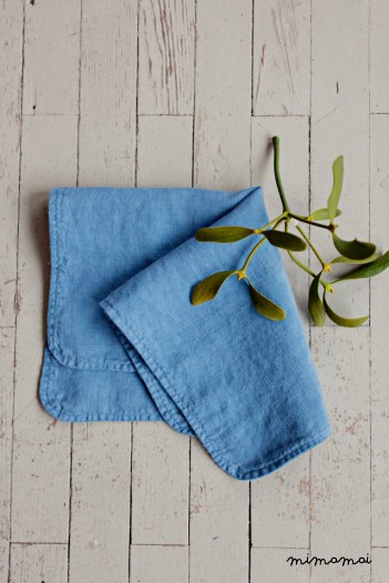 BLUE BURP CLOTH