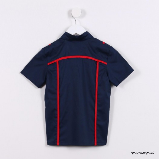 Short-sleeved Baseball Shirt navy