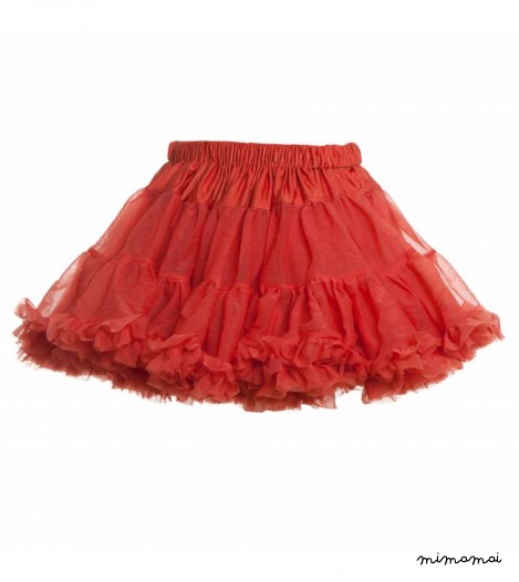 Girls Petticoat Tutu in Burnt Orange