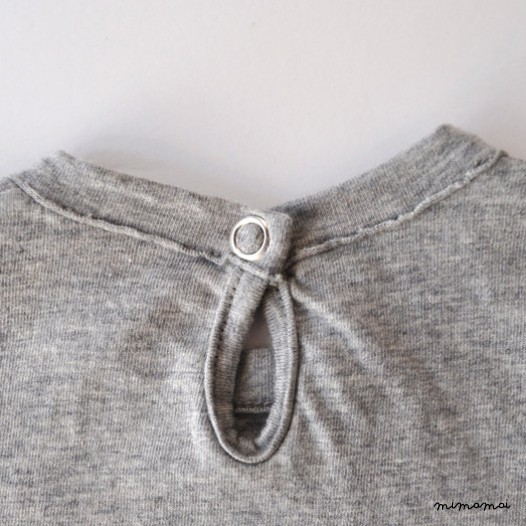 T Shirt Cannella Nebbia Celeste