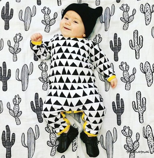 "Your mountain is waiting" romper white
