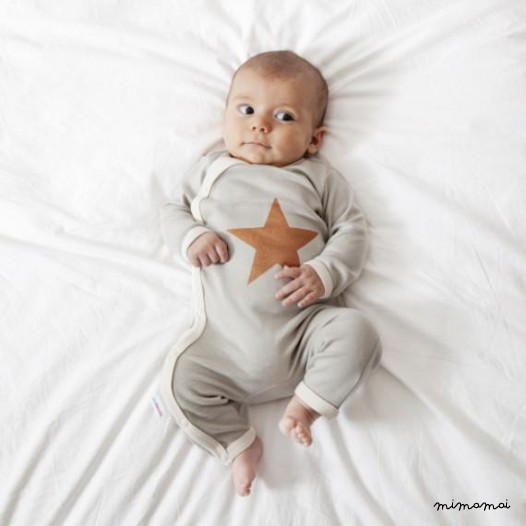 Mum and Baby Star Pyjamas