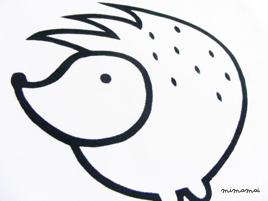 Wall Banner"Little hedgehog"