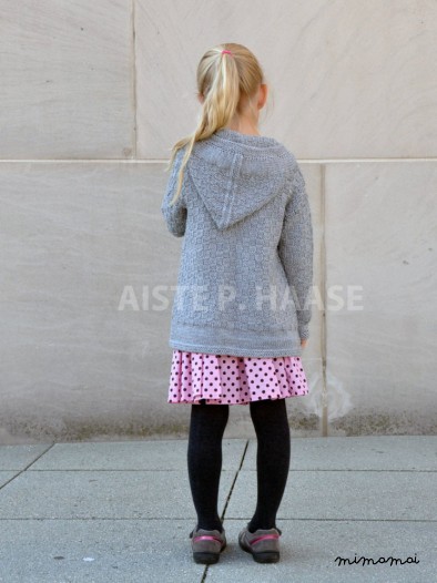 Girl's Cardigan/Merino Jacket/Hand-knitted Jacket