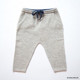 Baby Pants - Light Grey M&eacute;lange