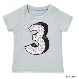 T-shirt BOYS SS #3 stone