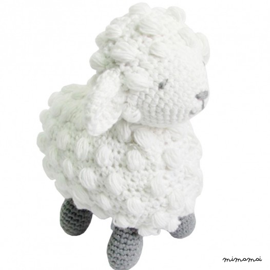 Crochet Lamb Soft Toy