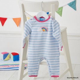 Crochet Rainbow Babygrow