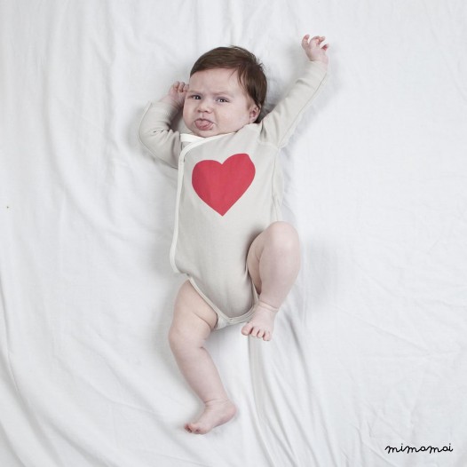 Mum and Baby Heart Pyjamas