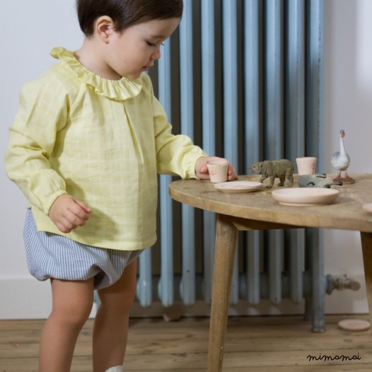 Bloomer r&eacute;versible denim Oscar