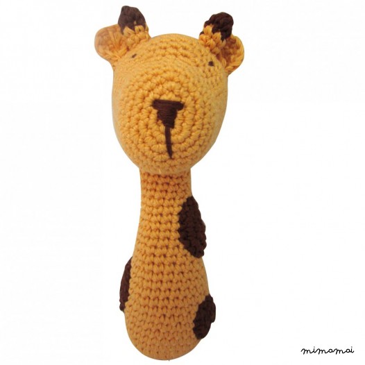 Crochet Giraffe Rattle
