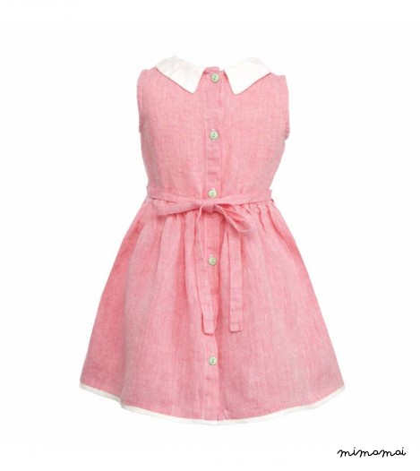Penny Giraffe Dress Pink