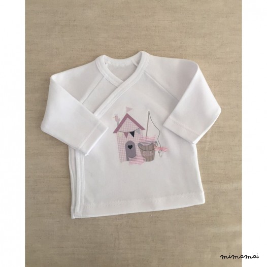 Camiseta cruzada Sea