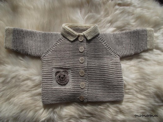 Unisex baby cardigan