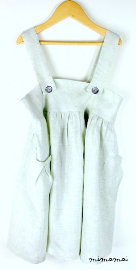 Poppies linen dress