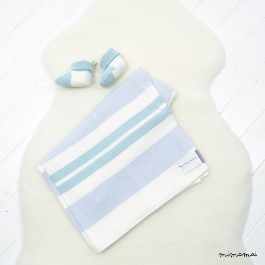 Baby Blanket and Booties Gift Set