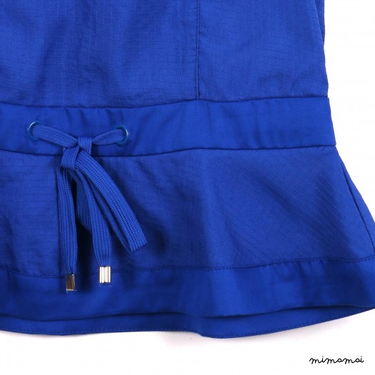 Sporty Peplum Top blue